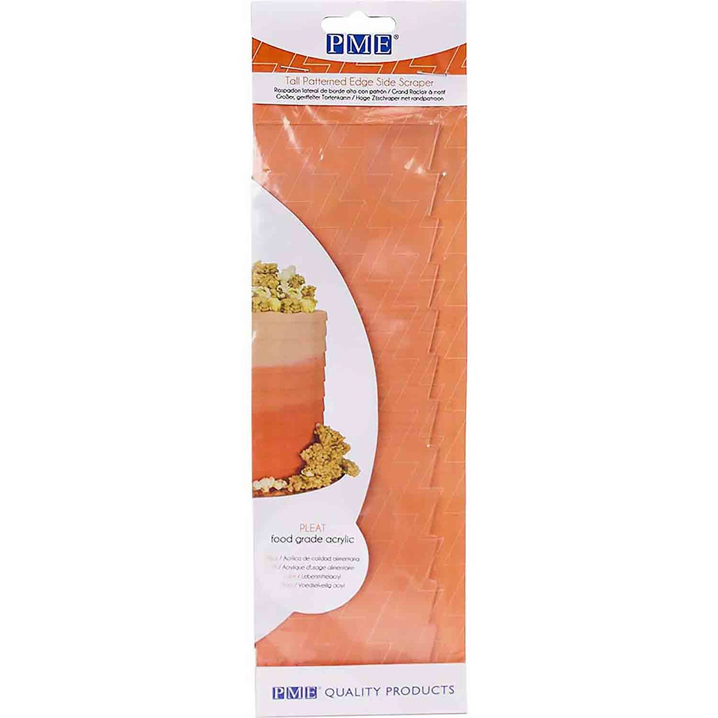 PME Side Scraper, Pleat