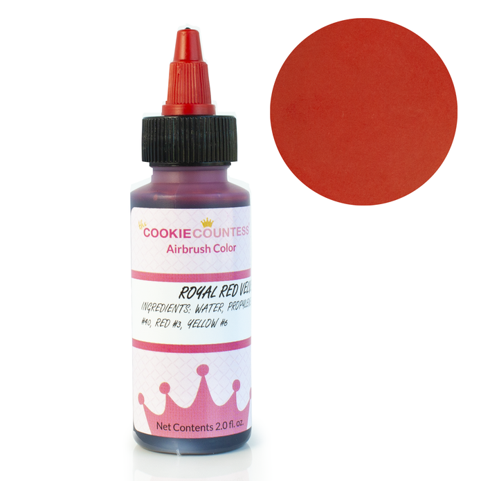 Royal Red Velvet Airbrush Color, 2oz