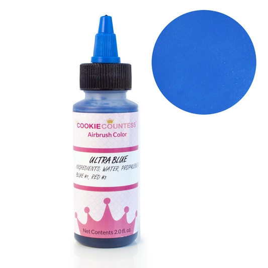 Ultra Blue Airbrush Color, 2oz