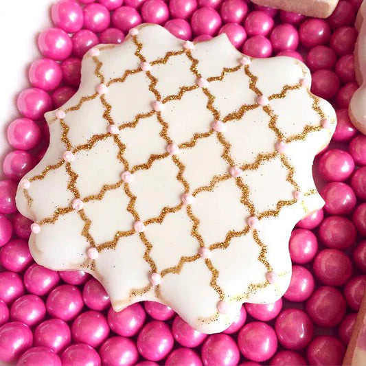 Small Quatrefoil Stencil