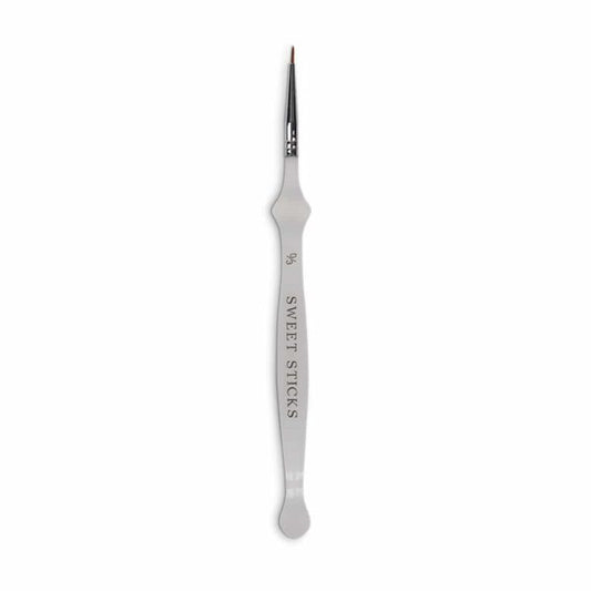 Clear Fine Line Custom Grip Brush, Size 0