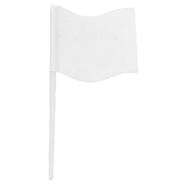 White Flag Pick, 12 Pack