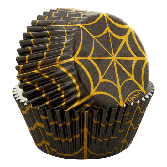 Spider Web Foil Cup, 24 Pack