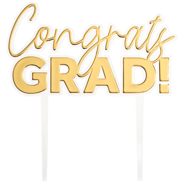 Congrats Grad, Gold Stand-Up Pick