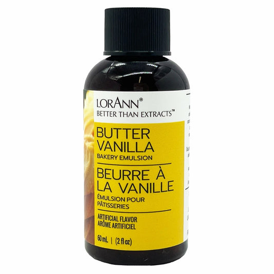 Butter Vanilla Bakery Emulsion, 2oz