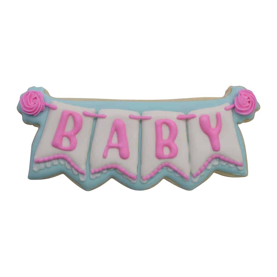 Banner Cookie Cutter,  5"