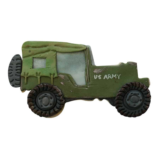 Jeep Military Truck Cookie Cutter, 4"