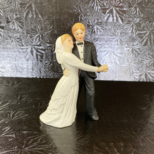 Lovers Waltz Bride & Groom Couple, 5"
