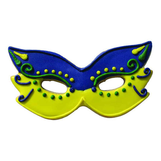 Mardi Gras Mask Cookie Cutter, 4"