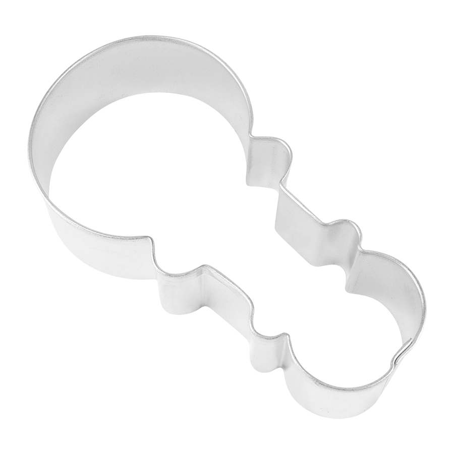 Baby Rattle Cookie Cutter, 4"
