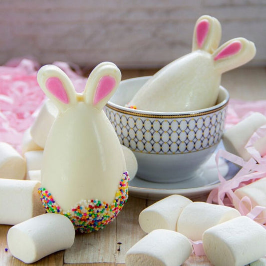 Egg with Ears, 100g 3-part Chocolate Mold