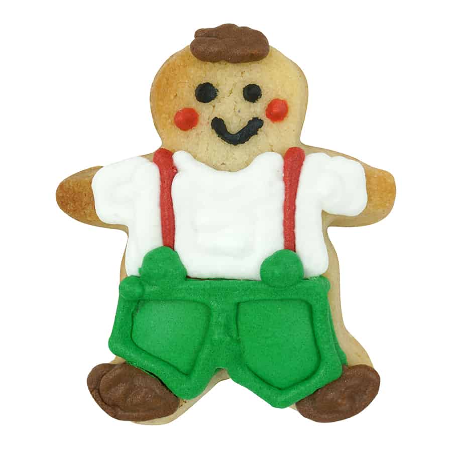Gingerbread Boy Cookie Cutter, 2.25"