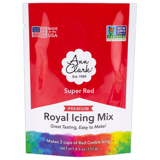 Instant Royal Icing Mix 4.3oz - Super Red