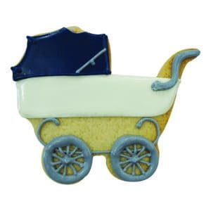 Baby Carriage Cookie Cutter, 4"