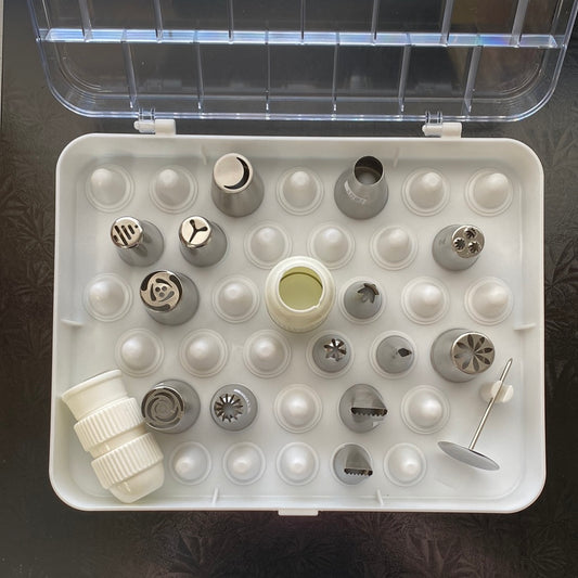 Empty Tip Box, Holds 37 Large Tips -NEW DESIGN