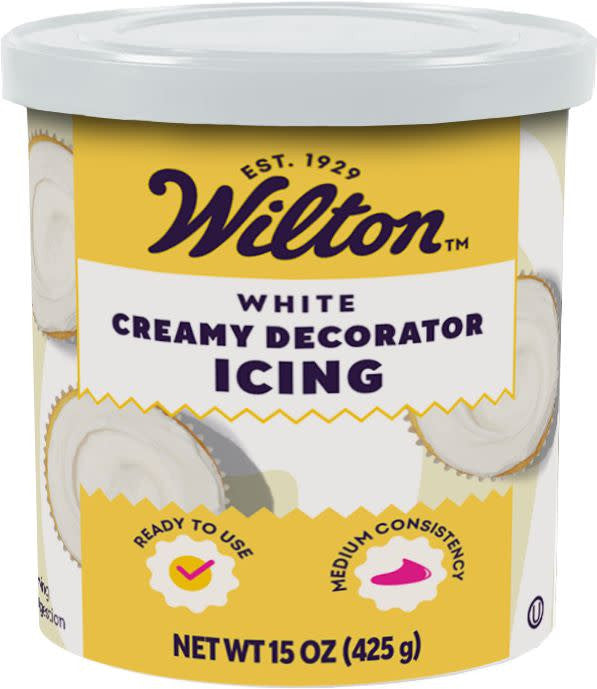 Wilton Ready-to-Use Icing Medium White, 15 oz