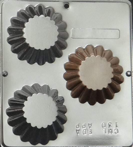 Round 3in Dessert Cup Mold, 3-cavity