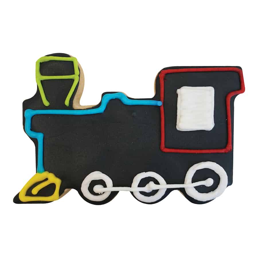 Train Locomotive Cookie Cutter, 3"