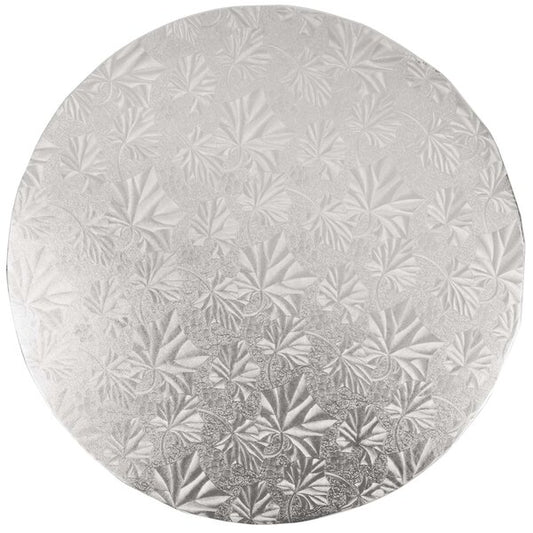 Round Cake Drum, 10", Silver