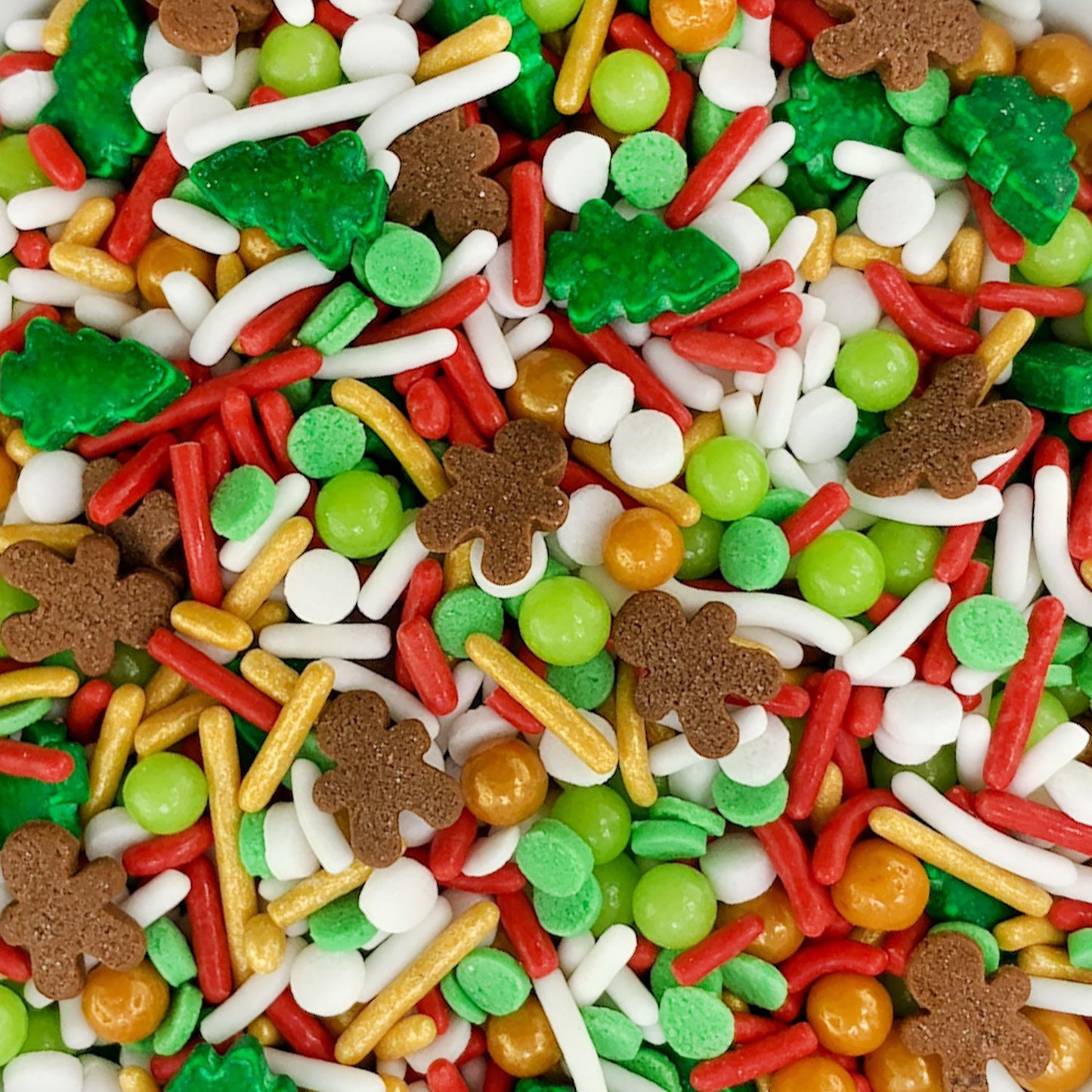 Gingerbread Boy Sprinkle Mix, Tall 3.8 oz