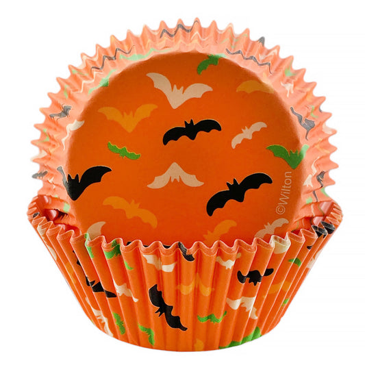 Halloween Bats Baking Cup, 24 Pack