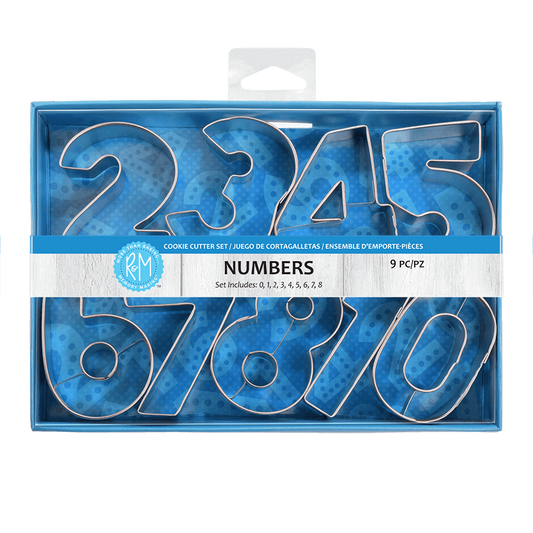 Number Cookie Cutter Set