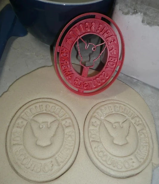 Eagle Scout Boy Scout Plastic Cookie Cutter