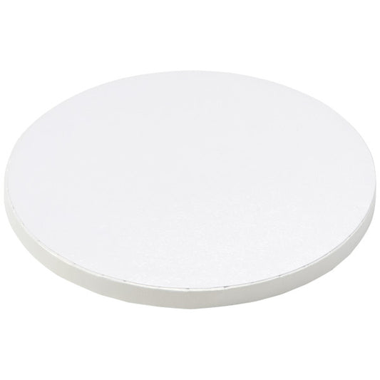 Round Cake Drum, 8", White