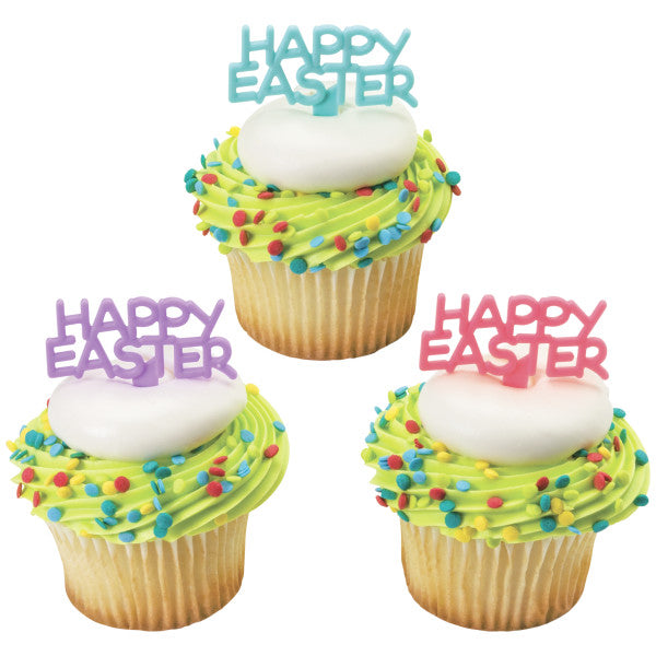 Happy Easter DecoPics, 12 pack