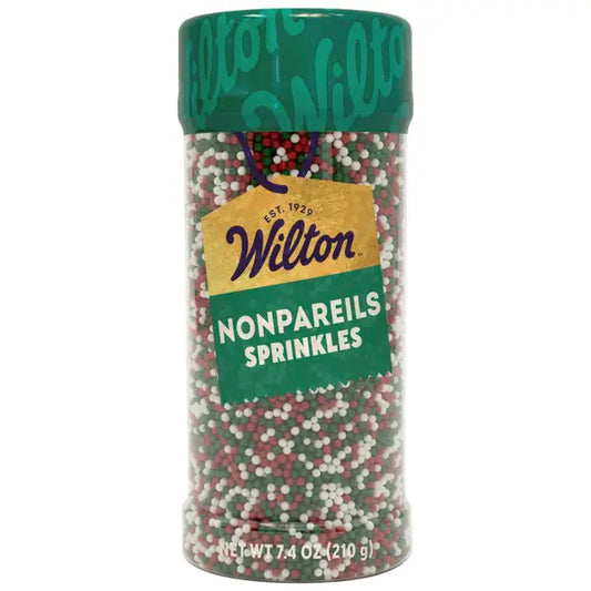 Christmas Nonpareils, Bulk 7.4 oz