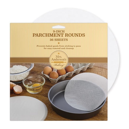 Parchment Sheets, Pre-Cut 9" Round