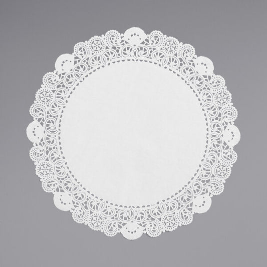 18" Lace Doilies, 4 Pack