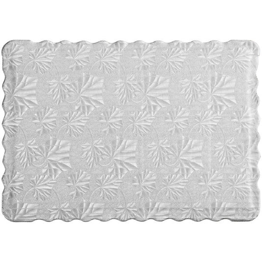 Cake Board, Quarter Sheet Silver