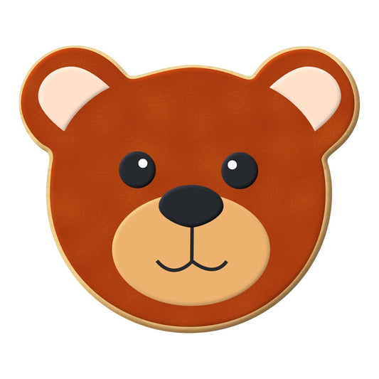 Bear Face / Bunny Butt Cookie Cutter, 3.5"