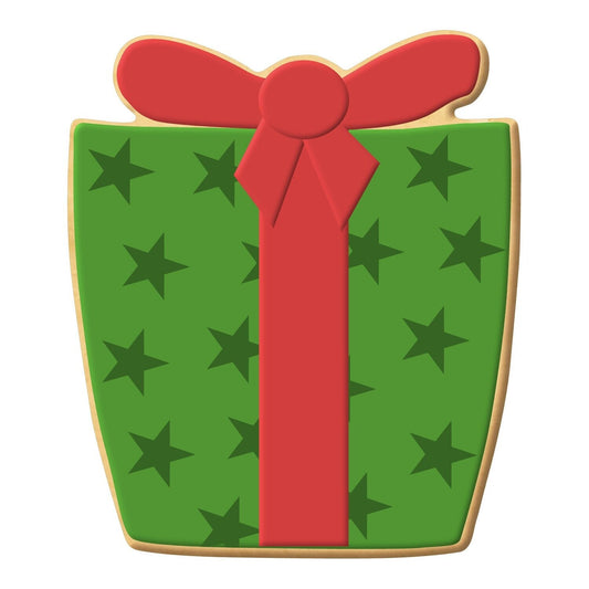 Present Gift Box Cookie Cutter, 4.5"