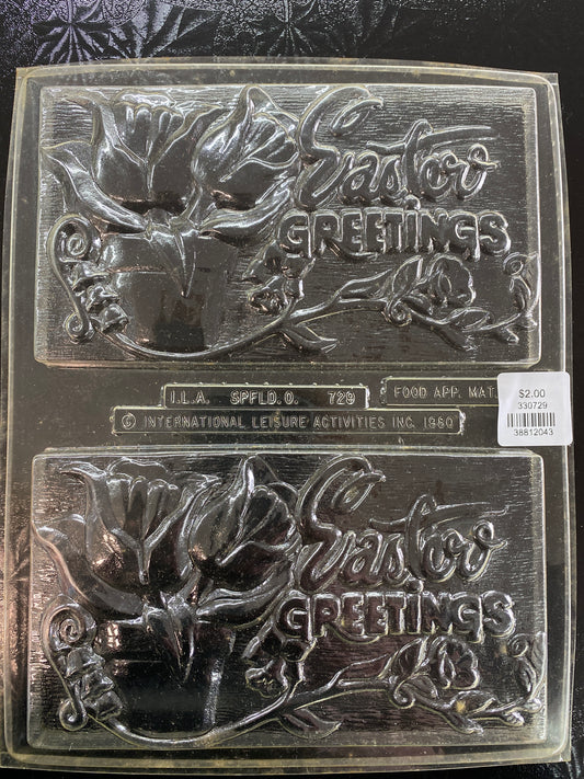 Easter Greetings Card Mold 6oz