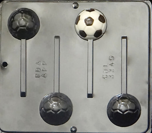 Soccer Ball Medium Pop, 4 cavity