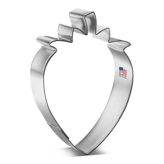 Strawberry Cookie Cutter, 3.5"