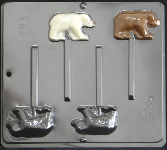 Polar Grizzly Bear Pop (4cavity)