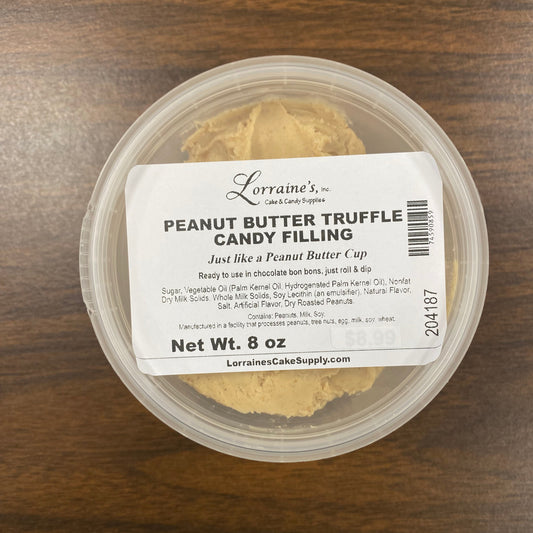Peanut Butter Truffle Candy Filling, 8 oz
