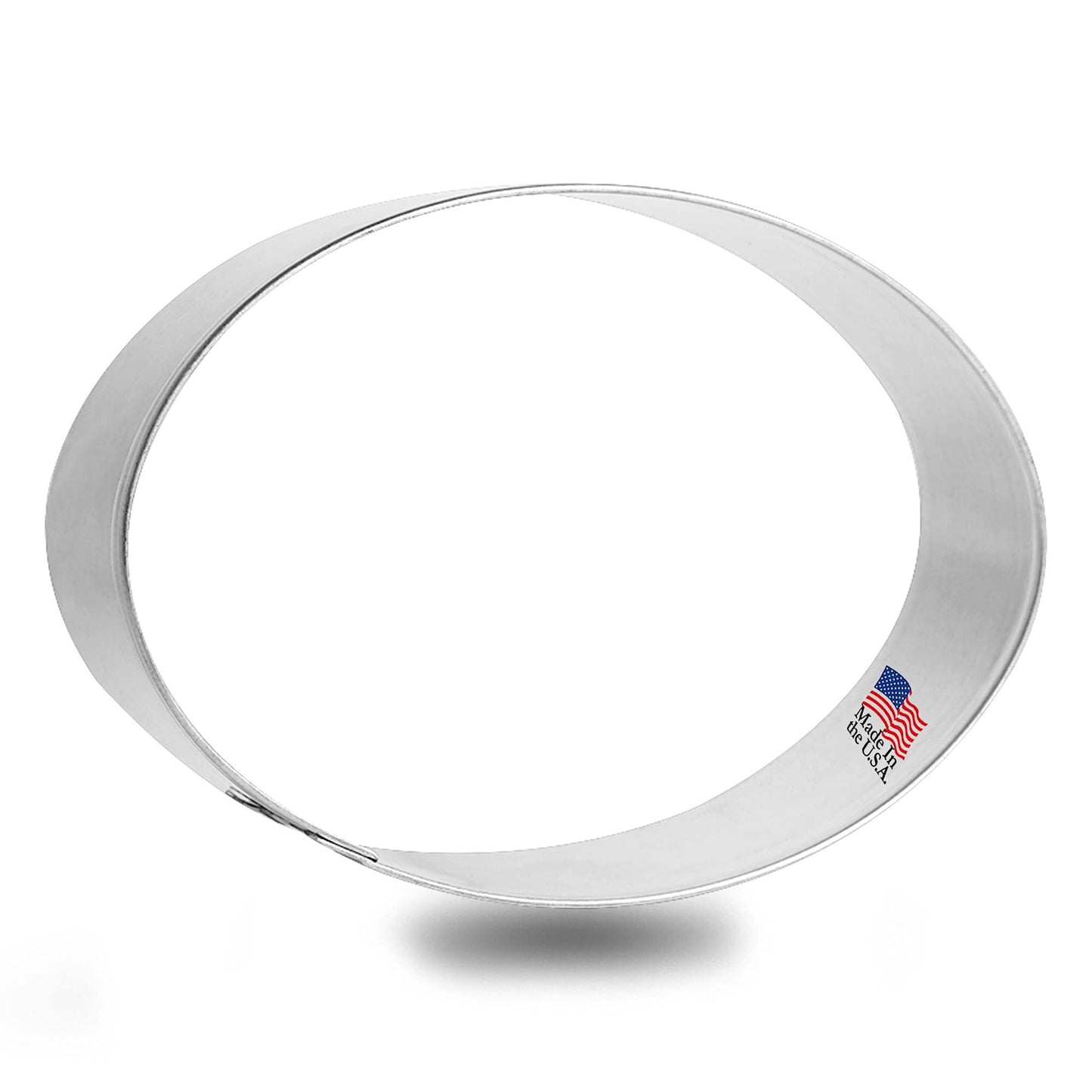 Oval Cookie Cutter, 4 x 2.75"