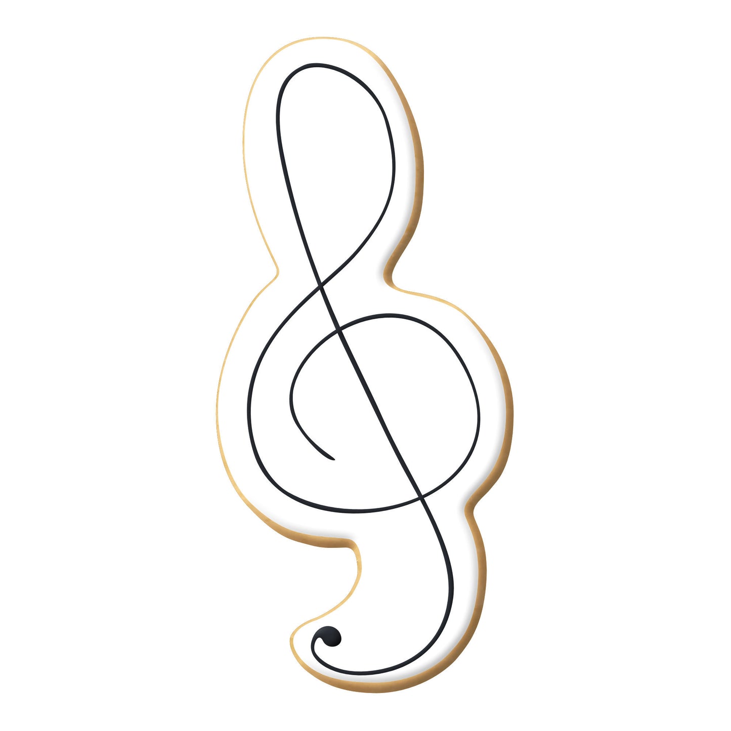 G Clef Musical Note Cookie Cutter