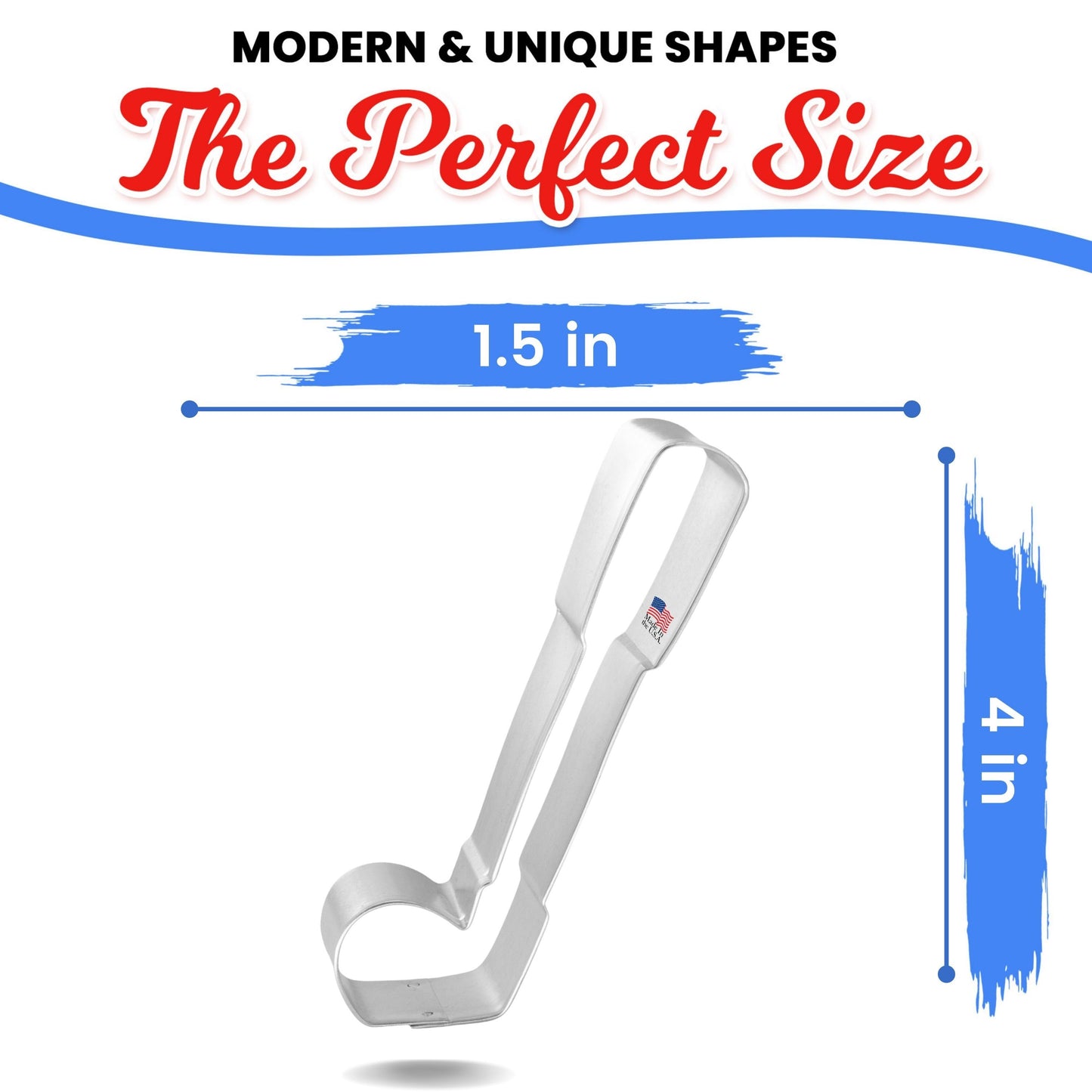 Golf Club Cookie Cutter 4"