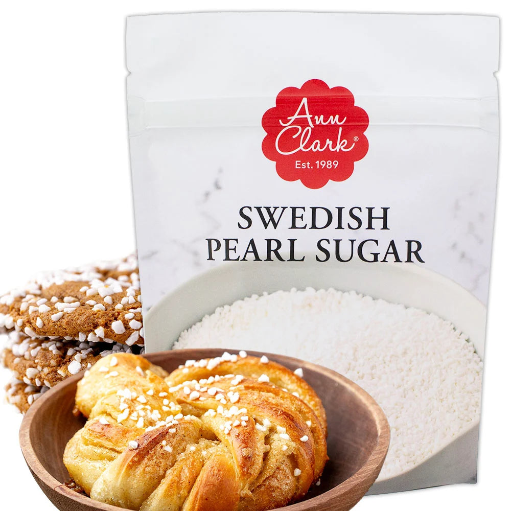 Swedish Pearl Sugar, 8oz