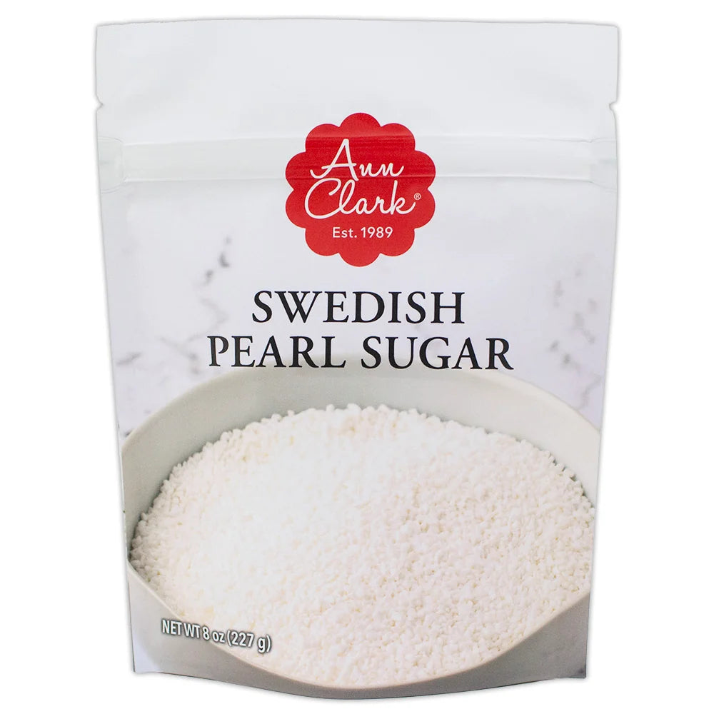 Swedish Pearl Sugar, 8oz