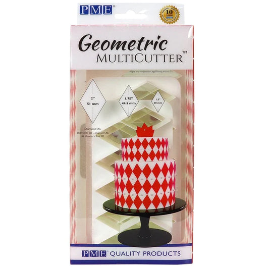 PME Geometric MultiCutter - XL Diamond, 3 Sizes