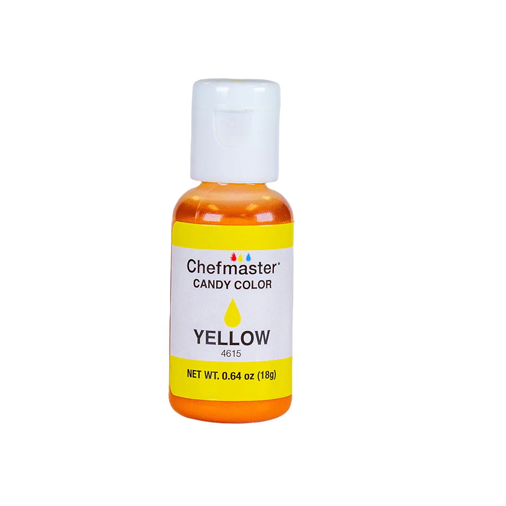 Yellow Candy Color Oil, .64oz (Chefmaster)