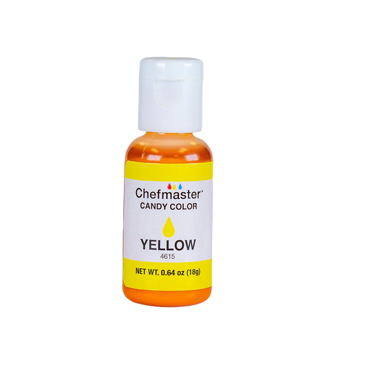 Yellow Candy Color Oil, .64oz (Chefmaster)