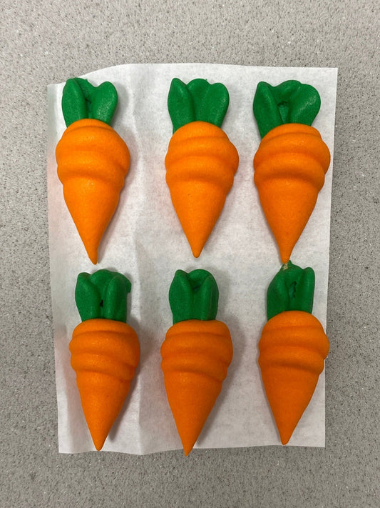 Med. Icing Carrots, 1-1/8", 6 pack