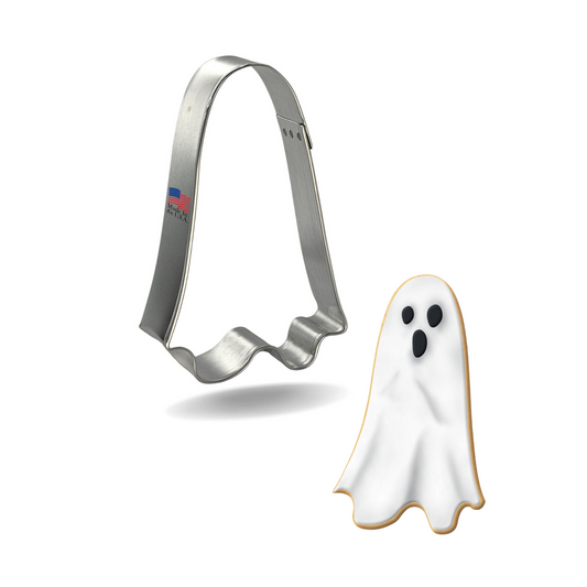 Ghost with Feet Cookie Cutter, 3.5"